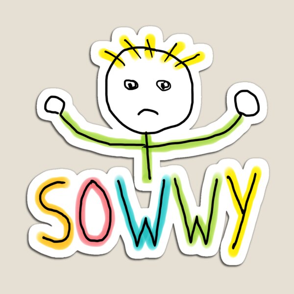 Item preview, Sowwy Stickman designed and sold by Mark-Ewbie.