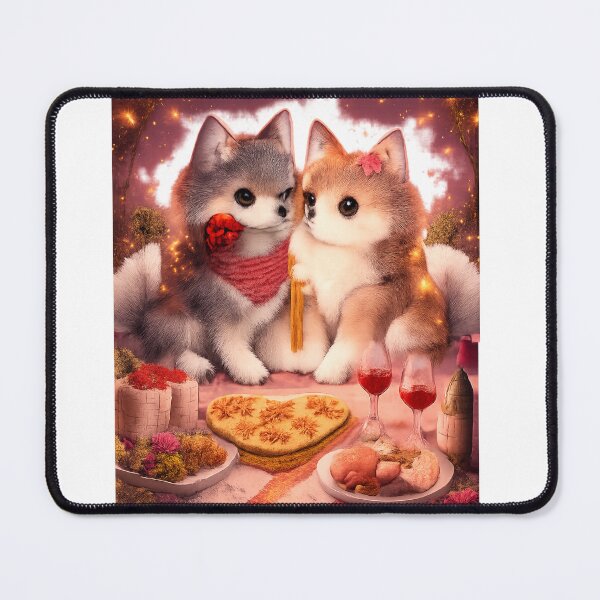 Item preview, Valentine Night Wolves designed and sold by kimkosovo.