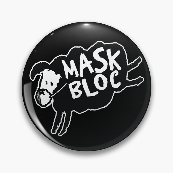Item preview, Black Sheep | Mask Bloc | Direct Action | Public Health designed and sold by ScientiaAcLabor.