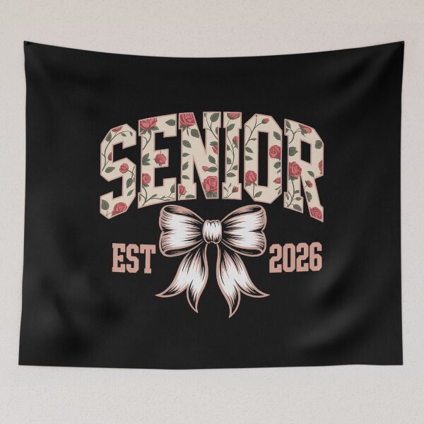 Item preview, Pink Coquette Senior High School Class Of 2026 Graduation designed and sold by SiegridOffical.