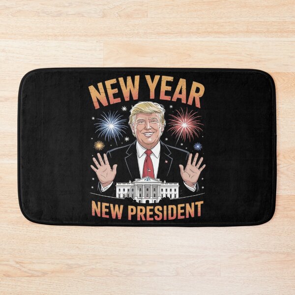 Item preview, New Year New President Trump  designed and sold by MarryIsMonth.