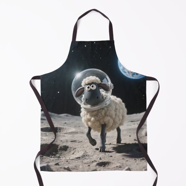 Item preview, One Small Step For Lamb: Astronaut Sheep On The Moon designed and sold by zohocreations.