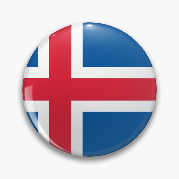 Item preview, Iceland National Flag Clean Design designed and sold by NTGUILTY.