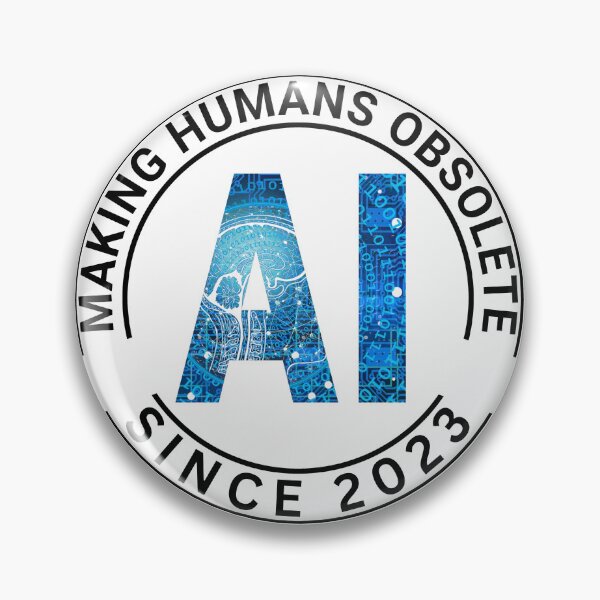 Item preview, The AI era. designed and sold by Giddii.