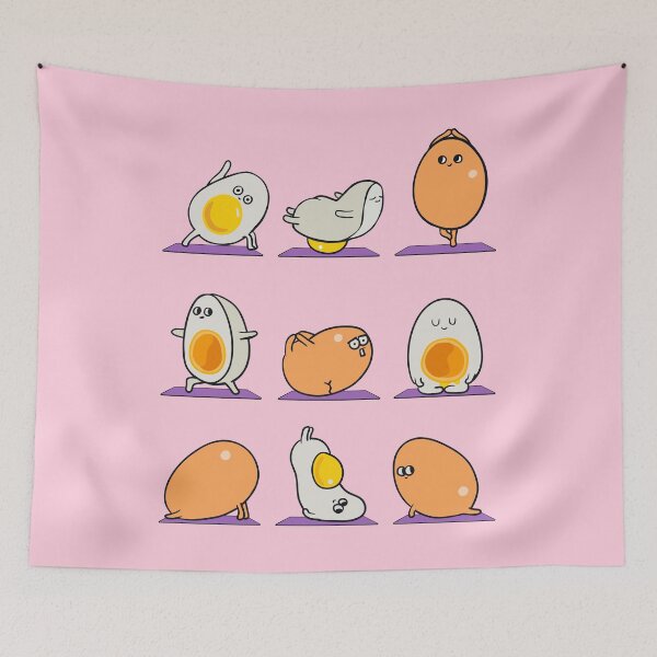 Item preview, Egg Yoga  designed and sold by Huebucket.