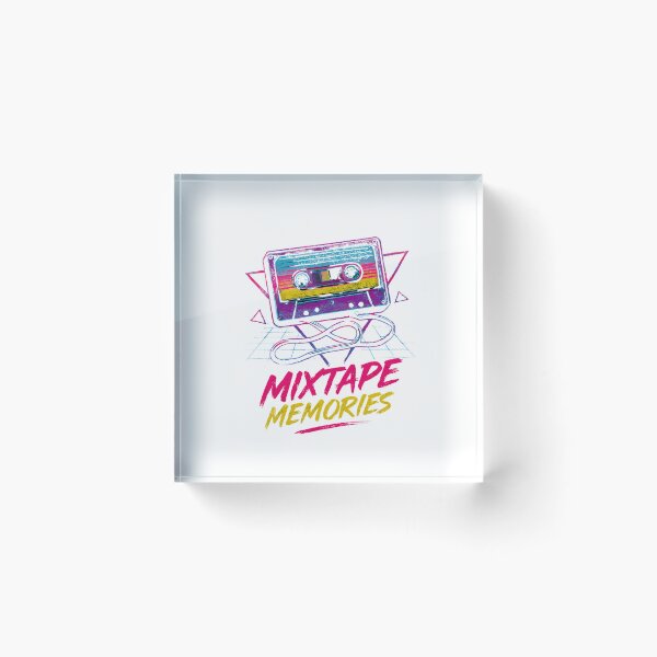 Item preview, Mixtape Memories – Retro 80s Synthwave Cassette Design designed and sold by KrumaiFC.