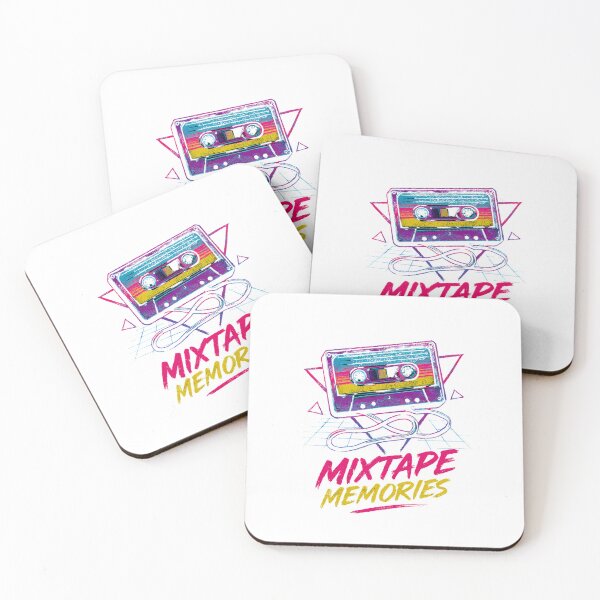 Item preview, Mixtape Memories – Retro 80s Synthwave Cassette Design designed and sold by KrumaiFC.
