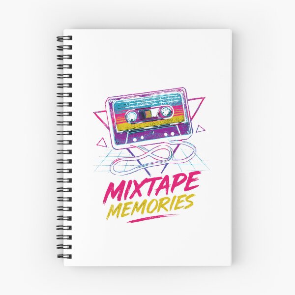 Item preview, Mixtape Memories – Retro 80s Synthwave Cassette Design designed and sold by KrumaiFC.