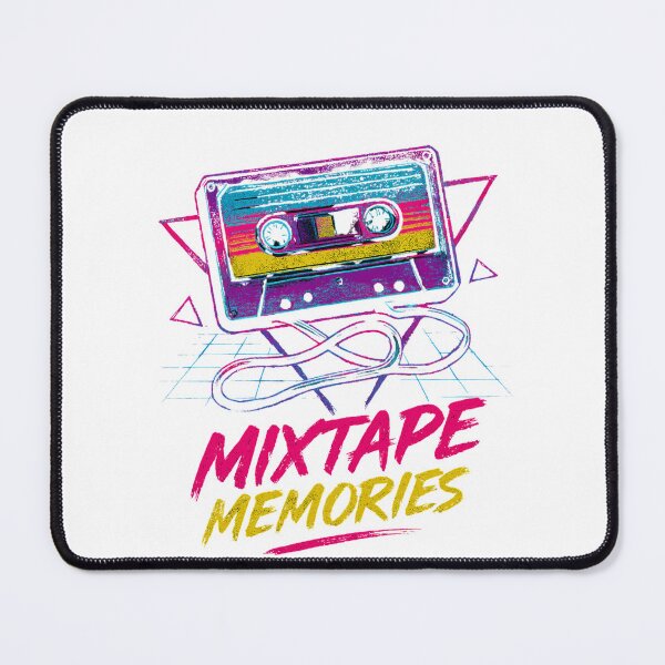Item preview, Mixtape Memories – Retro 80s Synthwave Cassette Design designed and sold by KrumaiFC.