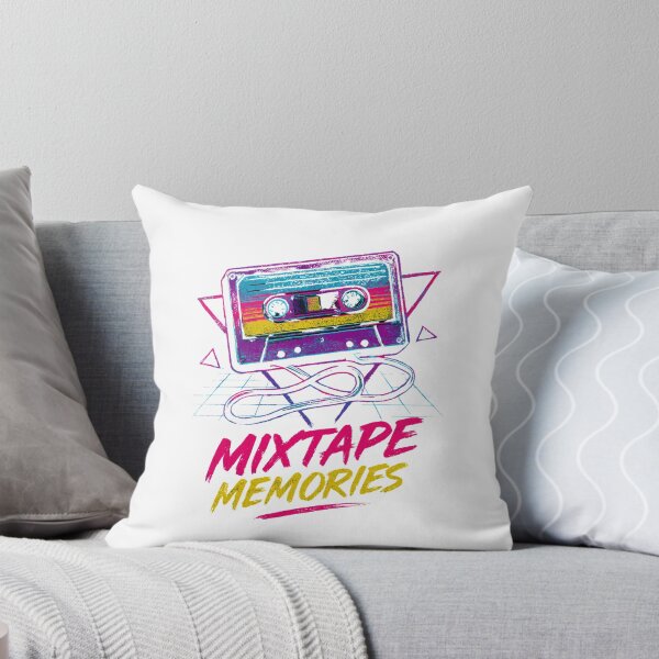 Item preview, Mixtape Memories – Retro 80s Synthwave Cassette Design designed and sold by KrumaiFC.