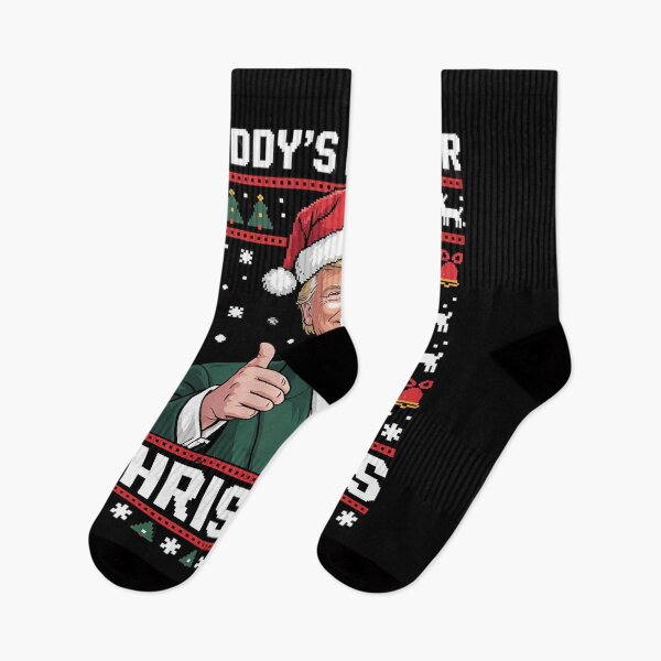 Item preview, Daddy's Home For Christmas Trump 1  designed and sold by FadeOfThrone.