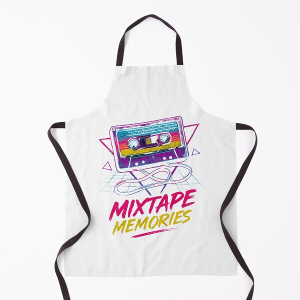 Item preview, Mixtape Memories – Retro 80s Synthwave Cassette Design designed and sold by KrumaiFC.