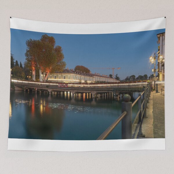 Item preview, Peschiera del Garda bridge twylight designed and sold by hawkie.