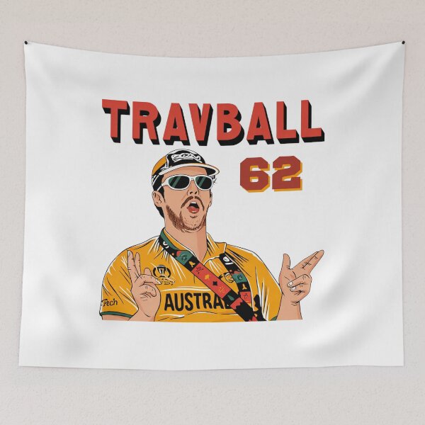 Item preview, Travball - Travis Head | Aggressive Cricket Batting Legend | Australian Cricket Player designed and sold by schwarzer0881.