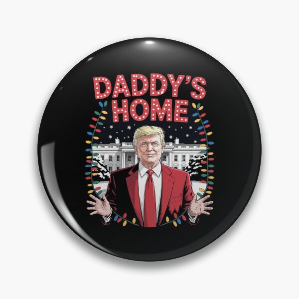 Item preview, Daddy's Home For Christmas Trump Santa Hat Xmas Light  designed and sold by FadeOfThrone.