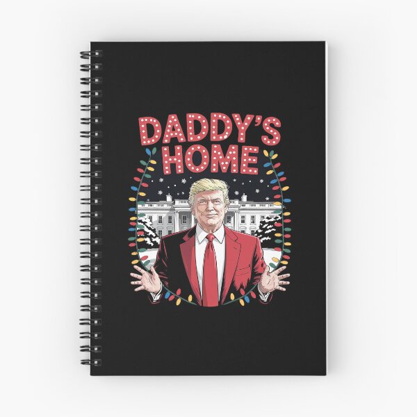 Item preview, Daddy's Home For Christmas Trump Santa Hat Xmas Light  designed and sold by FadeOfThrone.