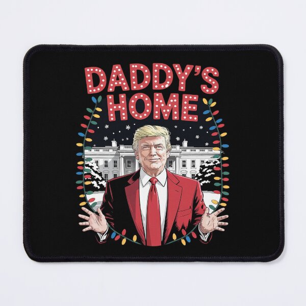 Item preview, Daddy's Home For Christmas Trump Santa Hat Xmas Light  designed and sold by FadeOfThrone.