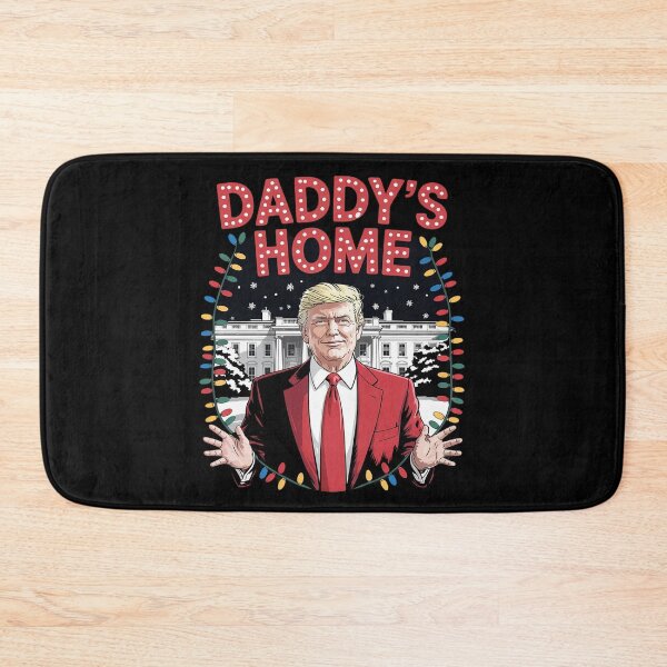 Item preview, Daddy's Home For Christmas Trump Santa Hat Xmas Light  designed and sold by FadeOfThrone.