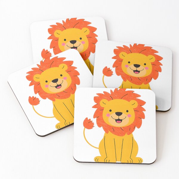 Item preview, Playful Cartoon Lion Design designed and sold by Kavya Art.
