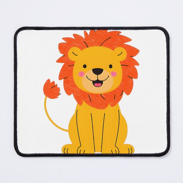 Item preview, Playful Cartoon Lion Design designed and sold by Kavya Art.