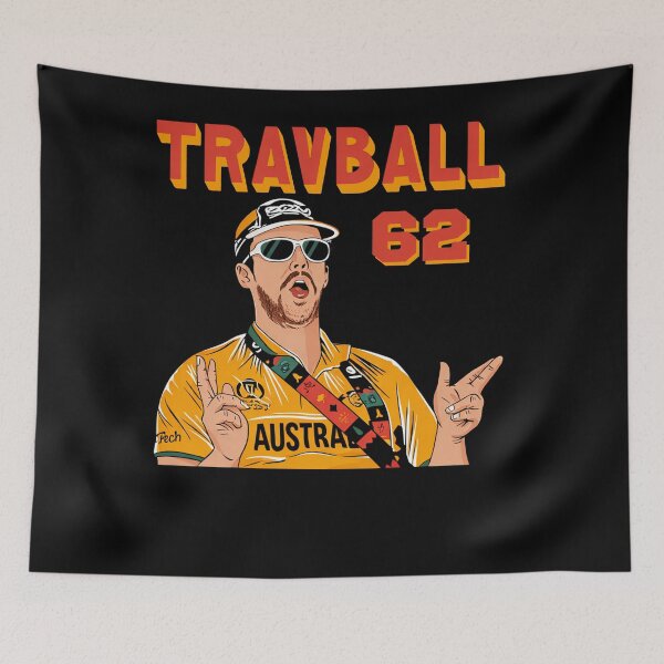 Item preview, Travball - Travis Head | Aggressive Cricket Batting Legend | Australian Cricket Player designed and sold by schwarzer0881.