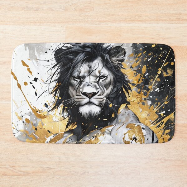 Item preview, Powerful Lion: Human Strength and Splendor designed and sold by Mianku | Für das Leben.