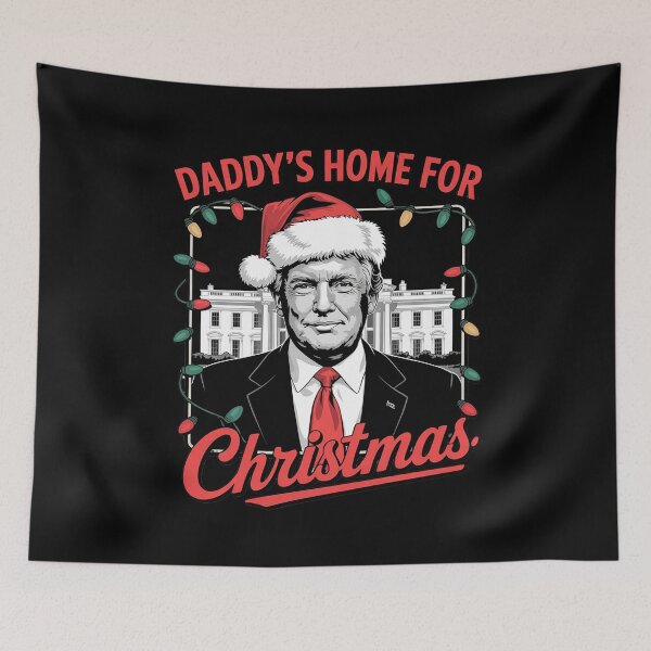 Item preview, Daddy's Home For Christmas Trump1  designed and sold by FadeOfThrone.
