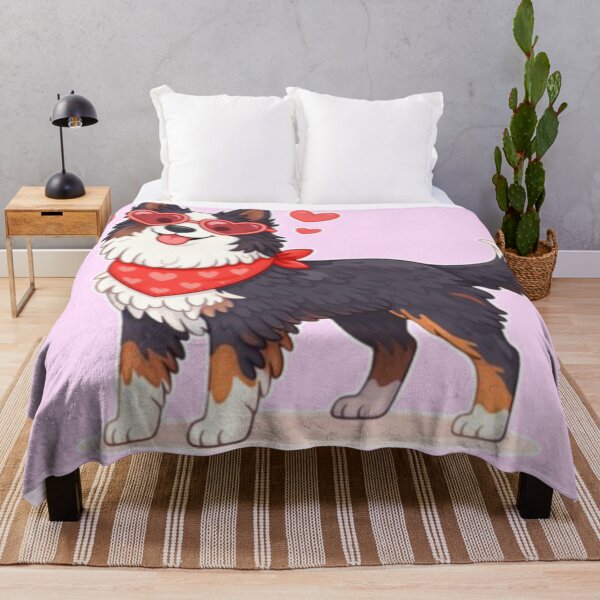 Item preview, Cute Border Collie in Love – Minimal Valentine Dog Illustration designed and sold by GoodyPaws.