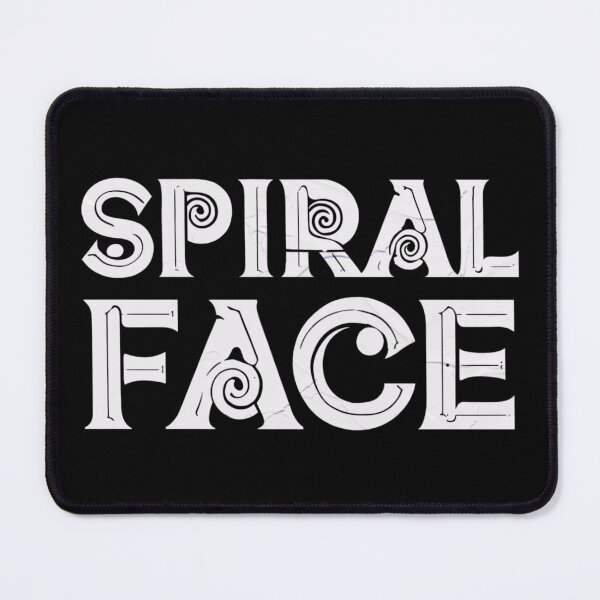 Item preview, Spiral Face Aesthetic Y2K Anti-Design Trippy Quote designed and sold by RDproject.