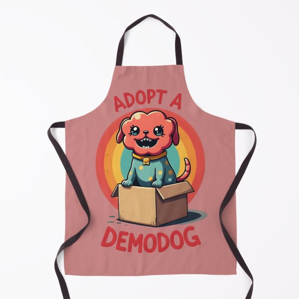 Item preview, Adopt A Demodog | Cute Retro 70s Monster Illustration designed and sold by Splotchly.