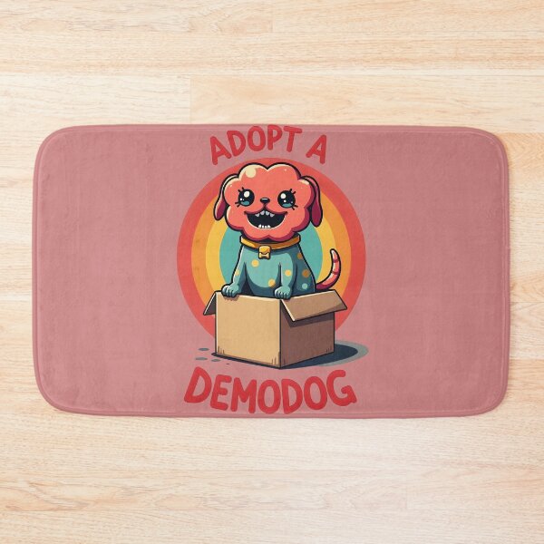 Item preview, Adopt A Demodog | Cute Retro 70s Monster Illustration designed and sold by Splotchly.