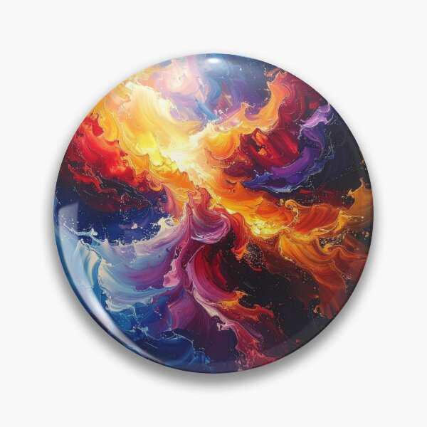 Item preview, Colorful Abstract Solar Storm designed and sold by LaraVisionsArts.