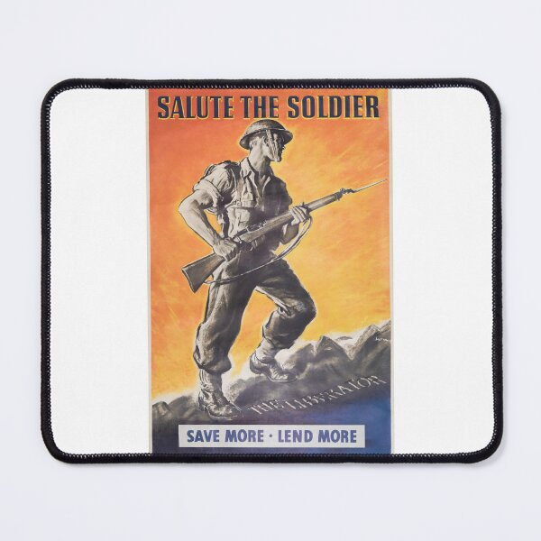 Item preview, British wartime poster. Restored Print of Army Fighting Soldier designed and sold by JonDelorme.