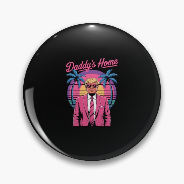 Item preview, Trump 2024 Take America Back Daddy's Home Trump Pink  designed and sold by SyntaxClaw.
