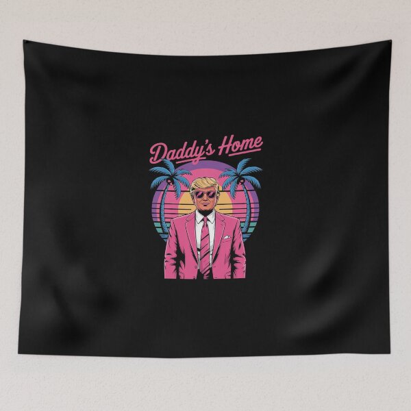Item preview, Trump 2024 Take America Back Daddy's Home Trump Pink  designed and sold by SyntaxClaw.