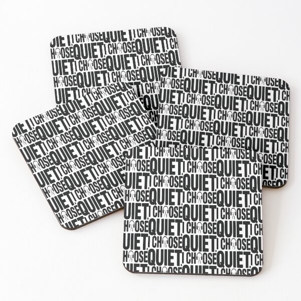 Item preview, I Choose Quiet – Boundaries & Anti-Social Humor Minimalist T-Shirt designed and sold by RMTrendy.