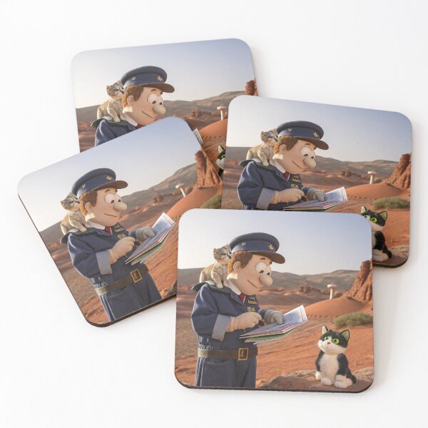 Item preview, Galactic Mailman: Space Delivery with Feline Friends designed and sold by zohocreations.