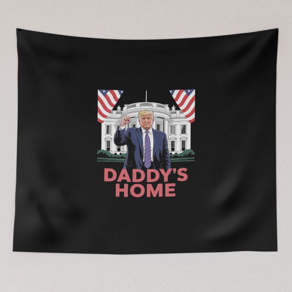 Item preview, Trump 2024 Take America Back, Daddy's Home Trump Pink designed and sold by SyntaxClaw.