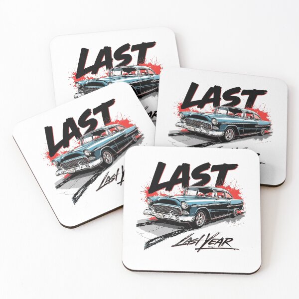 Item preview, Last Year Last Ride – Classic Muscle Car Urban Street Art designed and sold by MiszungART.