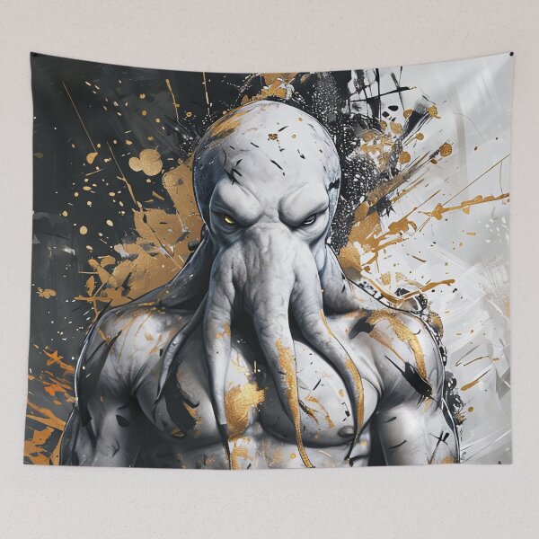 Item preview, Hybrid animal creature octopus - man designed and sold by Mianku | Für das Leben.