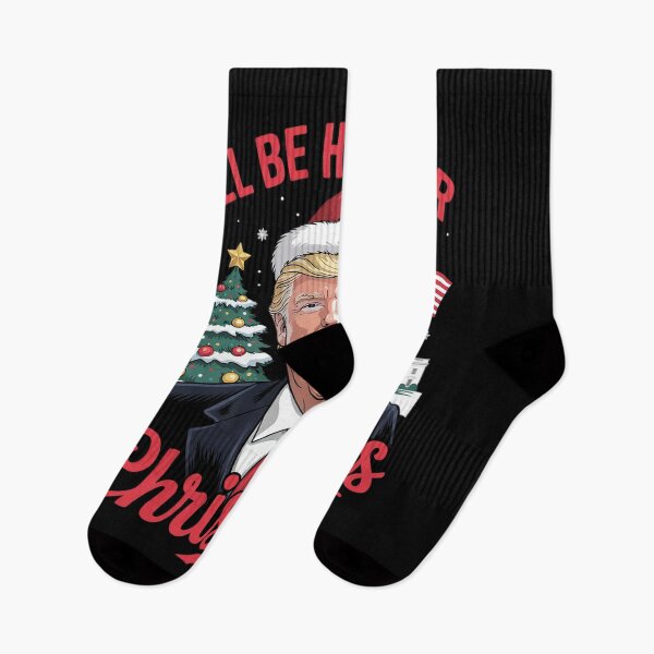 Item preview, Daddy's Home I'll Be Home For Christmas Trump  designed and sold by FadeOfThrone.