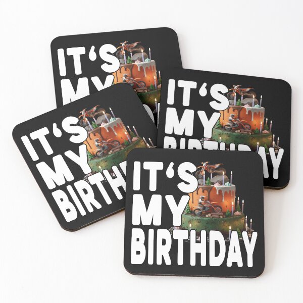 Item preview, IT'S MY BIRTHDAY enduro riders birthday hard enduro riders Bday enduro bike fanatic enduro fan hard enduro fanatic designed and sold by Jt41.