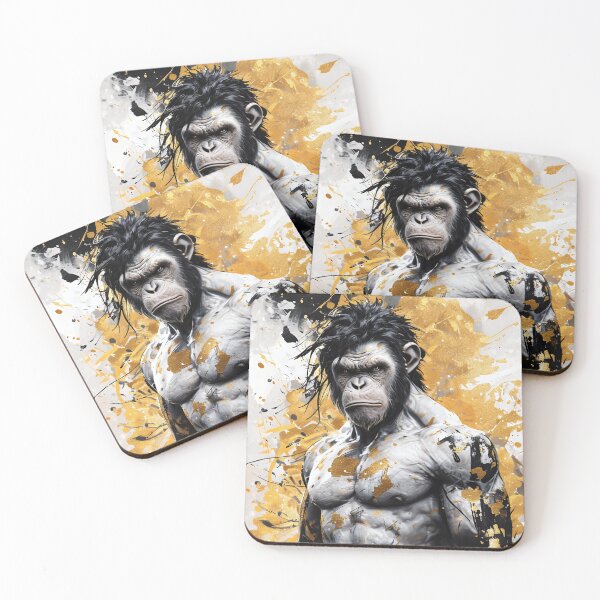 Item preview, Hybrid animal creature monkey - man designed and sold by Mianku | Für das Leben.