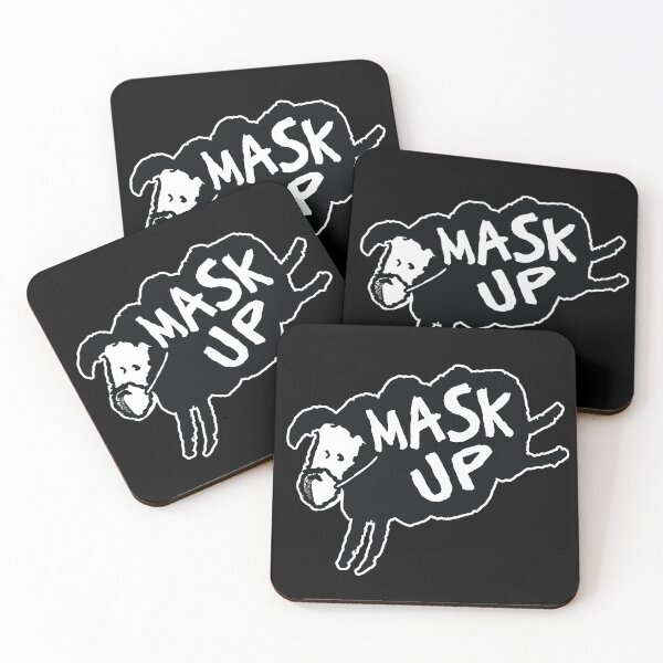 Item preview, Black Sheep | Mask Up | Direct Action | Public Health designed and sold by ScientiaAcLabor.
