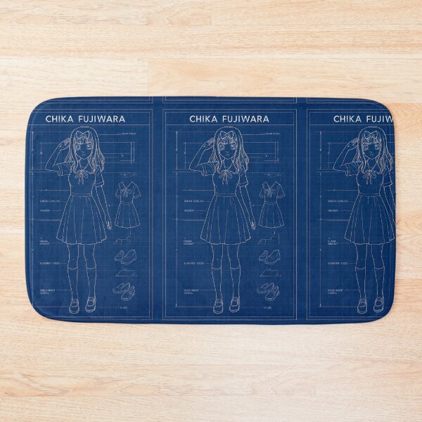 Item preview, Love Is War – Chika Fujiwara – Blueprint designed and sold by AnimeShin.
