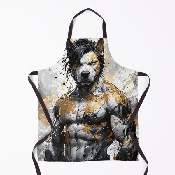 Item preview, Golden Alpha: Beast-human muscleman designed and sold by Mianku | Für das Leben.