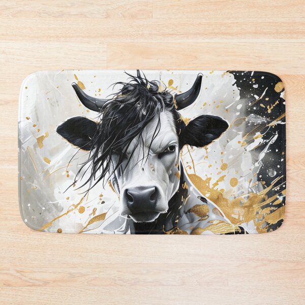 Item preview, Muscular cow-human hybrids with gold accents designed and sold by Mianku | Für das Leben.
