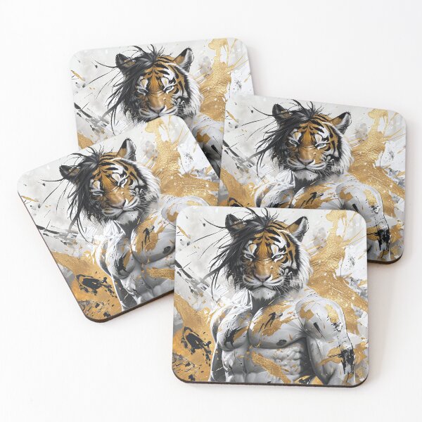Item preview, Tiger-human hybrid: Strength and elegance designed and sold by Mianku | Für das Leben.