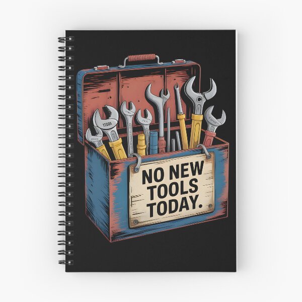 Item preview, No New Tools Today – Funny Tool Lover Meme designed and sold by Millsoft.