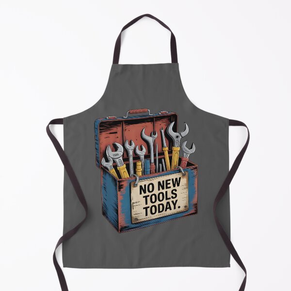 Item preview, No New Tools Today – Funny Tool Lover Meme designed and sold by Millsoft.